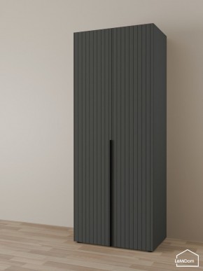 Шкаф Linnea MHR-2-4 2050х800х510 (Графит-М 11.1.25) в Губкинском - gubkinskiy.ok-mebel.com | фото