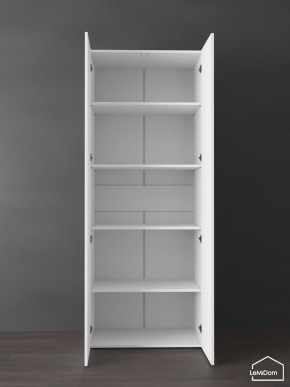 Шкаф Linnea MHR-2PO-2 2050х800х510 (Белый-М 11.1.2) в Губкинском - gubkinskiy.ok-mebel.com | фото 4