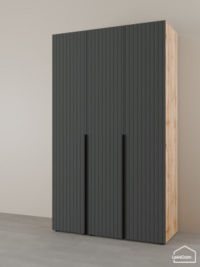 Шкаф Linnea MHR-3-1 2050х1200х510 (ДВ-М 11.1.25) в Губкинском - gubkinskiy.ok-mebel.com | фото 5