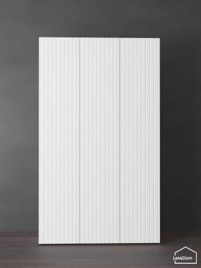 Шкаф Linnea MHR-3PO-1 2050х1200х510 (Белый-М 11.1.2) в Губкинском - gubkinskiy.ok-mebel.com | фото