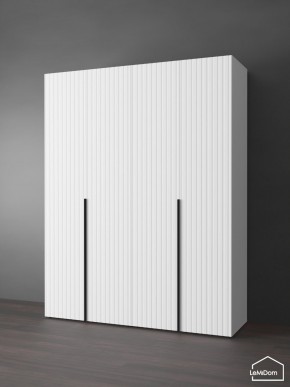 Шкаф Linnea MHR-4-1 2050х1600х510 (Белый-М 11.1.2) в Губкинском - gubkinskiy.ok-mebel.com | фото