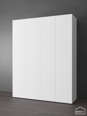 Шкаф Linnea MHR-4PO-1 2050х1600х510 (Белый-М 11.1.2) в Губкинском - gubkinskiy.ok-mebel.com | фото