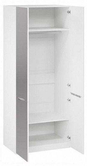 Шкаф платяной Глосс СМ-319.07.005 в Губкинском - gubkinskiy.ok-mebel.com | фото 2