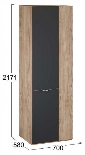 Шкаф платяной Глосс СМ-319.07.006 в Губкинском - gubkinskiy.ok-mebel.com | фото 4