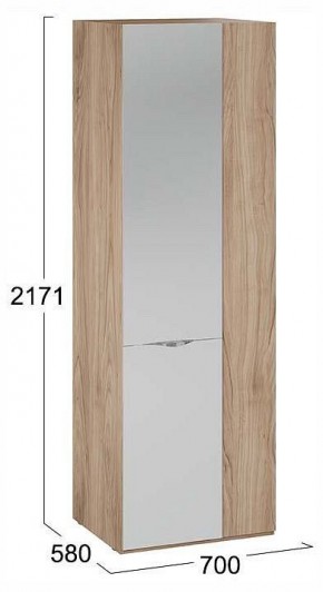 Шкаф платяной Глосс СМ-319.07.007 в Губкинском - gubkinskiy.ok-mebel.com | фото 4