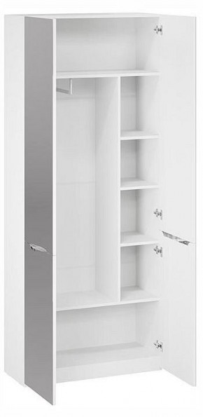 Шкаф платяной Глосс СМ-319.07.015 в Губкинском - gubkinskiy.ok-mebel.com | фото 3