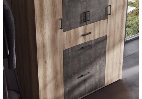 Шкаф платяной Паркинс в Губкинском - gubkinskiy.ok-mebel.com | фото 3