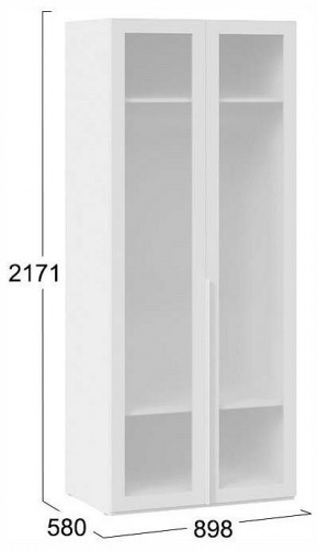 Шкаф платяной Порто СМ-393.07.009 в Губкинском - gubkinskiy.ok-mebel.com | фото 3