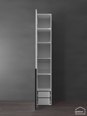Шкаф с антресолью Linnea MHR-1A-4 2450х400х510 (Белый-М 11.1.2) в Губкинском - gubkinskiy.ok-mebel.com | фото 6