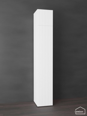 Шкаф с антресолью Linnea MHR-1POA-1 2450х400х510 (Белый-М 11.1.2) в Губкинском - gubkinskiy.ok-mebel.com | фото