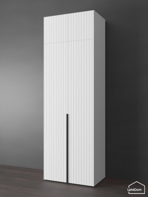 Шкаф с антресолью Linnea MHR-2A-1 2450х800х510 (Белый-М 11.1.2) в Губкинском - gubkinskiy.ok-mebel.com | фото