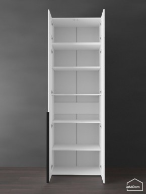 Шкаф с антресолью Linnea MHR-2A-2 2450х800х510 (Белый-М 11.1.2) в Губкинском - gubkinskiy.ok-mebel.com | фото 4