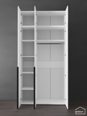 Шкаф с антресолью Linnea MHR-3A-1 2450х1200х510 (Белый-М 11.1.2) в Губкинском - gubkinskiy.ok-mebel.com | фото 5
