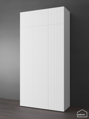 Шкаф с антресолью Linnea MHR-3POA-1 2450х1200х510 (Белый-М 11.1.2) в Губкинском - gubkinskiy.ok-mebel.com | фото