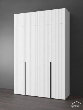 Шкаф с антресолью Linnea MHR-4A-1 2450х1600х510 (Белый-М 11.1.2) в Губкинском - gubkinskiy.ok-mebel.com | фото