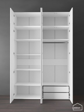 Шкаф с антресолью Linnea MHR-4POA-2 2450х1600х510 (Белый-М 11.1.1) в Губкинском - gubkinskiy.ok-mebel.com | фото 5
