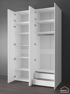 Шкаф с антресолью Linnea MHR-4POA-2 2450х1600х510 (Белый-М 11.1.2) в Губкинском - gubkinskiy.ok-mebel.com | фото 6
