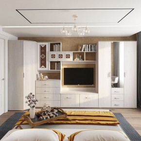 Шкаф угловой Белла (Ясень белый) в Губкинском - gubkinskiy.ok-mebel.com | фото 3