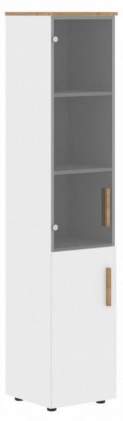 Шкаф-витрина Forta FHC 40.2(R) в Губкинском - gubkinskiy.ok-mebel.com | фото