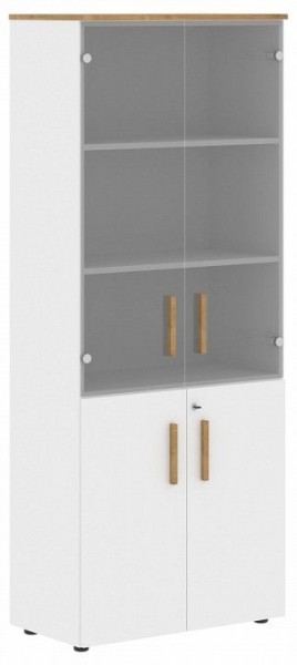 Шкаф-витрина Forta FHC 80.2(Z) в Губкинском - gubkinskiy.ok-mebel.com | фото