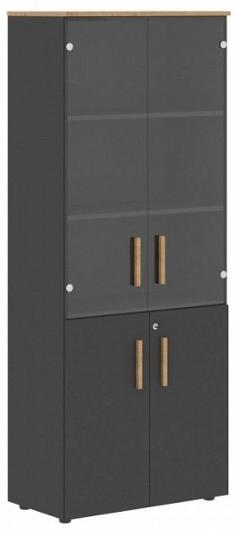 Шкаф-витрина Forta FHC 80.2(Z) в Губкинском - gubkinskiy.ok-mebel.com | фото