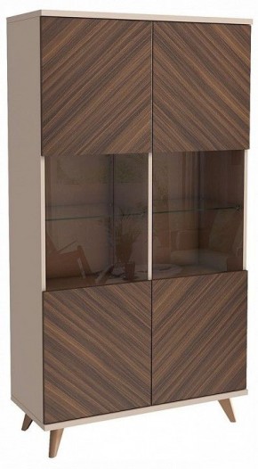 Шкаф-витрина Хармони 468.06 в Губкинском - gubkinskiy.ok-mebel.com | фото