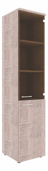 Шкаф-витрина XTEN XHC 42.2(R) в Губкинском - gubkinskiy.ok-mebel.com | фото