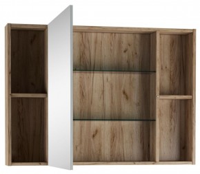 Шкаф-зеркало Craft 100 левый/правый Домино (DCr2206HZ) в Губкинском - gubkinskiy.ok-mebel.com | фото 2