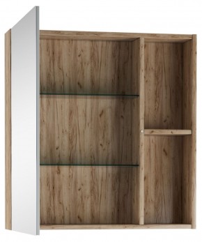 Шкаф-зеркало Craft 70 левый/правый Домино (DCr2213HZ) в Губкинском - gubkinskiy.ok-mebel.com | фото 2