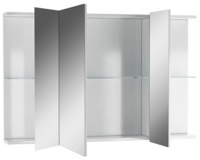 Шкаф-зеркало Мега 105 АЙСБЕРГ (DM4606HZ) в Губкинском - gubkinskiy.ok-mebel.com | фото 2