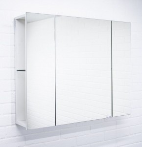 Шкаф-зеркало Мега 105 АЙСБЕРГ (DM4606HZ) в Губкинском - gubkinskiy.ok-mebel.com | фото 6