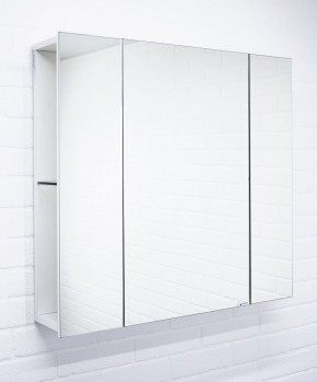 Шкаф-зеркало Мега 75 АЙСБЕРГ (DM4604HZ) в Губкинском - gubkinskiy.ok-mebel.com | фото 6