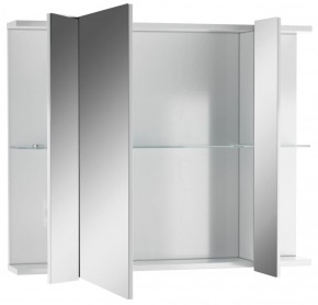 Шкаф-зеркало Мега 85 АЙСБЕРГ (DM4605HZ) в Губкинском - gubkinskiy.ok-mebel.com | фото 2