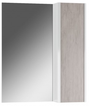 Шкаф-зеркало Uno 60 Дуб серый левый/правый Домино (DU1503HZ) в Губкинском - gubkinskiy.ok-mebel.com | фото