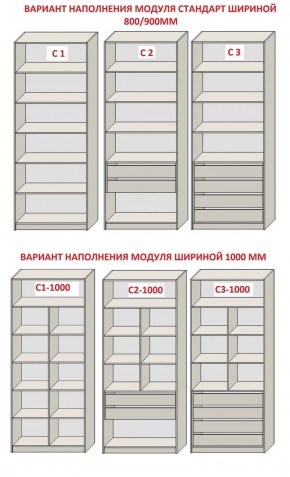 Спальня Серый камень 6 (серии «ГЕСТИЯ») в Губкинском - gubkinskiy.ok-mebel.com | фото 8