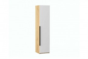 СТЕФАНИ-6 Пенал (дуб крафт золотой/белый софт) в Губкинском - gubkinskiy.ok-mebel.com | фото
