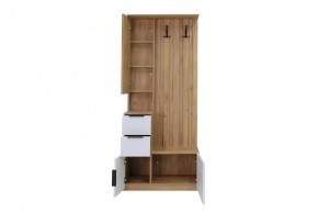 СТЕФАНИ Прихожая (модульная) в Губкинском - gubkinskiy.ok-mebel.com | фото 4