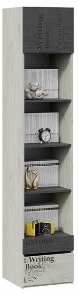 Стеллаж комбинированный Оксфорд-2 ТД-399.07.20 в Губкинском - gubkinskiy.ok-mebel.com | фото