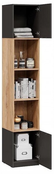 Стеллаж комбинированный Стелла в Губкинском - gubkinskiy.ok-mebel.com | фото 2