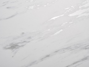Стол CREMONA 140 KL-99 Белый мрамор матовый, итальянская керамика / черный каркас, ®DISAUR в Губкинском - gubkinskiy.ok-mebel.com | фото 2