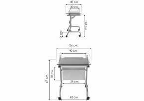 Стол компьютерный Riko в Губкинском - gubkinskiy.ok-mebel.com | фото 7