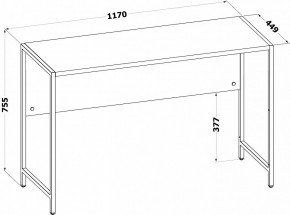 Стол письменный СПМ-400 в Губкинском - gubkinskiy.ok-mebel.com | фото 3
