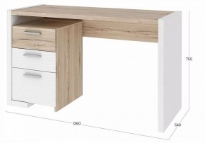Стол письменный Венето 266.15Н в Губкинском - gubkinskiy.ok-mebel.com | фото 3