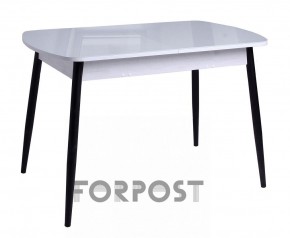 Стол раздвижной со стеклянной столешницей (BLACK, WHITE) в Губкинском - gubkinskiy.ok-mebel.com | фото 3