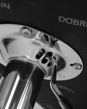 Стул барный DOBRIN BARNY, серый велюр (MJ9-75) в Губкинском - gubkinskiy.ok-mebel.com | фото 10