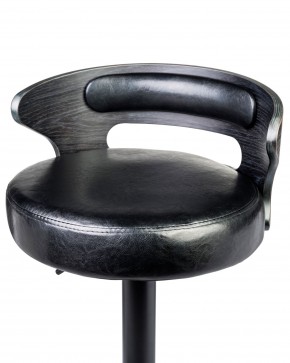 Стул барный DOBRIN FRED BLACK, чёрное дерево, чёрный в Губкинском - gubkinskiy.ok-mebel.com | фото 6