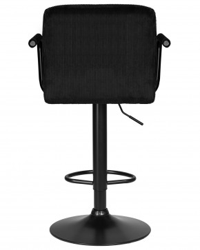 Стул барный DOBRIN KRUGER ARM BLACK, черный вельвет (LAR-E2041-52) в Губкинском - gubkinskiy.ok-mebel.com | фото 5