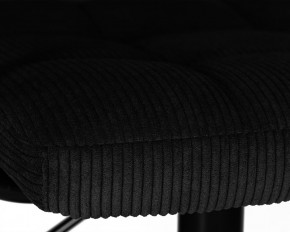 Стул барный DOBRIN KRUGER ARM BLACK, черный вельвет (LAR-E2041-52) в Губкинском - gubkinskiy.ok-mebel.com | фото 8