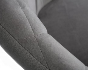 Стул барный DOBRIN LOGAN BLACK, серый велюр (MJ9-75) в Губкинском - gubkinskiy.ok-mebel.com | фото 8