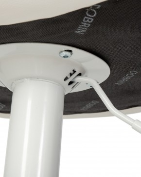 Стул барный DOBRIN TAILOR WHITE, белый PU в Губкинском - gubkinskiy.ok-mebel.com | фото 7